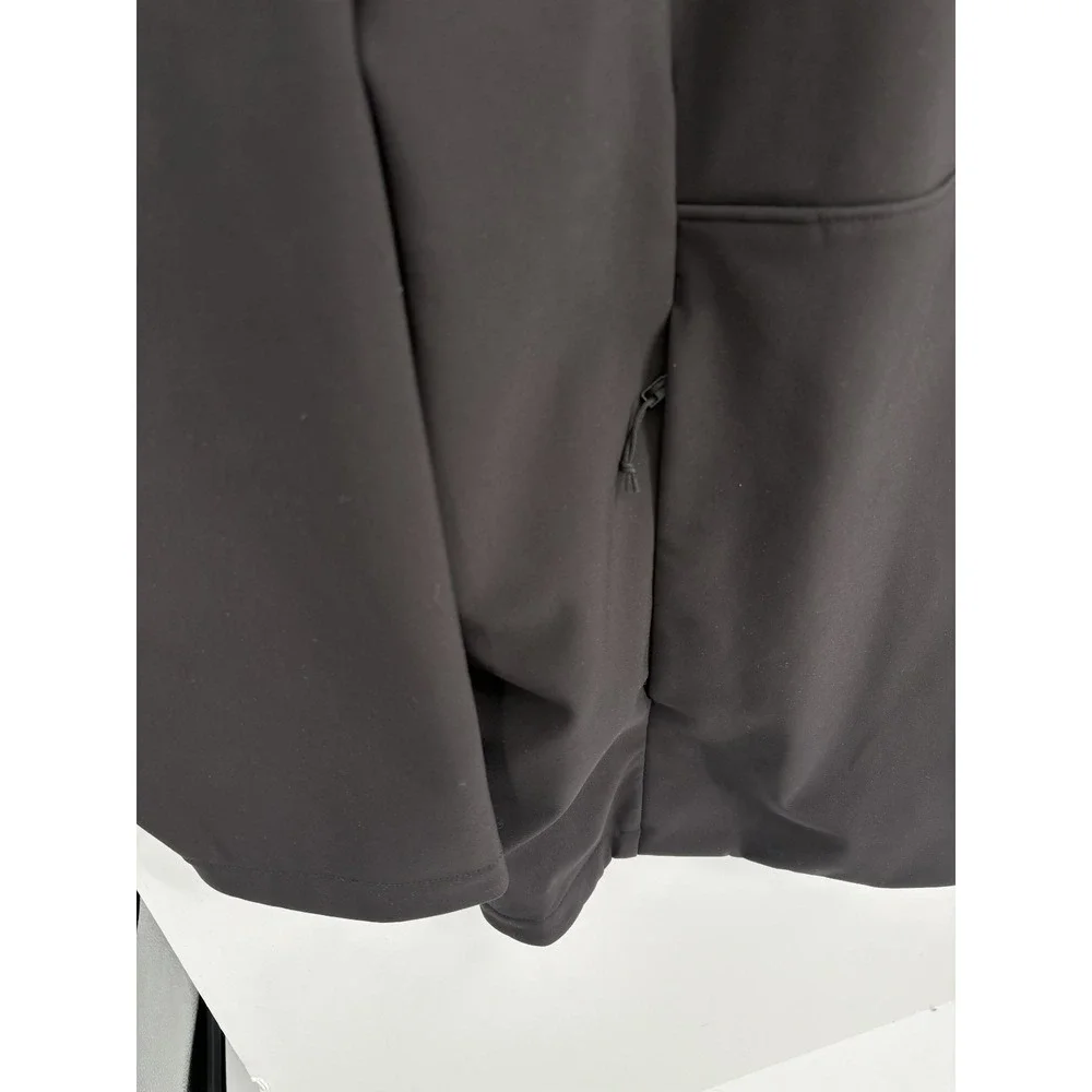 North Face Jacket Men's 4XL Windwall Apex Bionic Full Zip Black Softshell Mock
